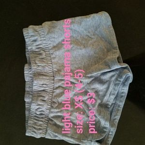 Light blue shorts